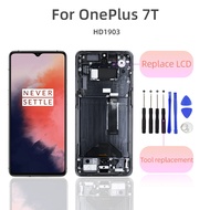 6.55" OLED For OnePlus 7T LCD Display Touch Screen Digitizer Assembly 1+7T HD1901 HD1903 HD1900 Scre