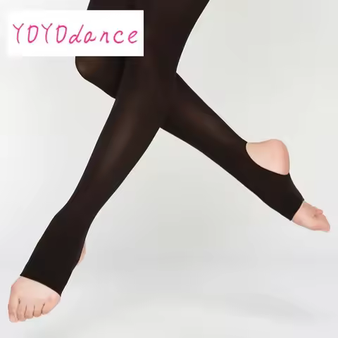 New Women Stirrup Tights Dance Ladies Leggings Adult Panty Hose Professional Ballet Dancing Ballerin