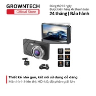 Bx50 Dual Lens car dash cam supports recording and recording with reverse cam, easy installation
