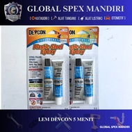 DEVCON 5-MINUTE IRON GLUE PLASTIC STEEL/
