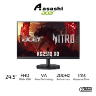 Acer Nitro KG251Q X0 24.5" VA 200Hz 1ms Gaming Monitor (HDMI/ DP) Free-Sync