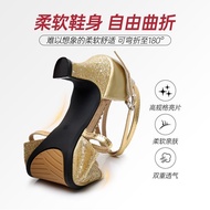 Latin Dance Shoes Female Adult Dance Shoes Female Adult Dance Shoes Soft Square Dance Shoes Friendship Middle Heel Silver Latin Dance Shoes Female Adult Dance Shoes Women's Dance Shoes Soft Square Dance Shoes Friendship Middle Heel Silver Day 24.3.26
