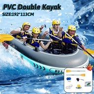 Intex Inflatable Boat PVC Rubber Inflatable Boat Thick Portable Kayak Fishing Boat Kayaking