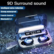 Earplugs Headphone games wireless F9-5C 9D TWS Bluetooth 5.0 Wireless Earphone Stereo Touch Control 