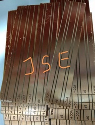 PCB POLOS LAJUR UNTUK TRANSISTOR FINAL PANJANG 20 CM