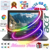 Acer Chromebook C740 _16/32/64 Chromebook/128/256 window 10 laptopGB 4GB Ram