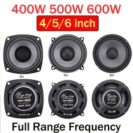 ♛1 PC 4/5/6 Inch Music Stereo Full Range Frequency Subwoofer Speakers 400W 500W 600W Car Subwoof ☭S
