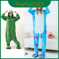 Soft And Cozy Monsters University Mike Wazowski And Sully Costume Pajamas For All Ages