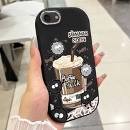 Case For iPhone 6 Plus 6s 7 8 X Xs Max Xr 11 Pro Summer Coffee Phone Shockproof Round And Fat