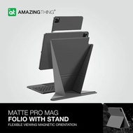 AMAZINGTHING Matte Pro Mag Folio with Stand  for ipad air 13”  ipad air 11” iPad pro 12,9inch iPad P