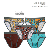 Avon Mens Club RENZO 5 in 1 Bikini Brief Pack