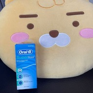 全新 Oral b 歐樂b三合一超級牙線矯正牙線 super floss