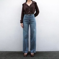 YEONA DUNE JEANS Light Blue Size L Regular