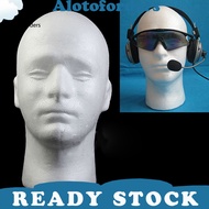 <Alotoforders> Male Mannequin Head Foam Wig Stand Manikin Head Wig Cap Holder for Store Salon Home