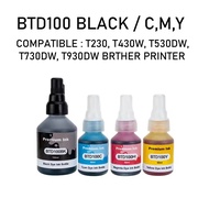 QUALITY COMPATIBLE INK BTD100 BLACK BTD100 CYAN BTD100M BTD100Y T230 T430W T530DW T730DW T930DW