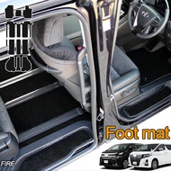 A set foot mat alphard 30 vellfire 30 agh30 (2015-2022) anh30 car carpet car floor mat for toyota alphard 30 vellfire30