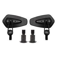 FENRIR กระจกปลายแฮนด์มอเตอร์ไซค์ สำหรับ Yamaha XSR900(2022-2024) XSR900GP MV Agusta Brutale675 Bruta