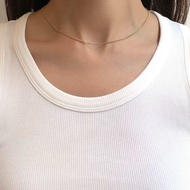grumpy plain necklace (single pearl collection)_สร้อยไม่รวมจี้