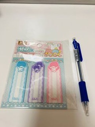 🥳 little twin stars sticky note memo 雙子星 便利貼 便條貼 透明款