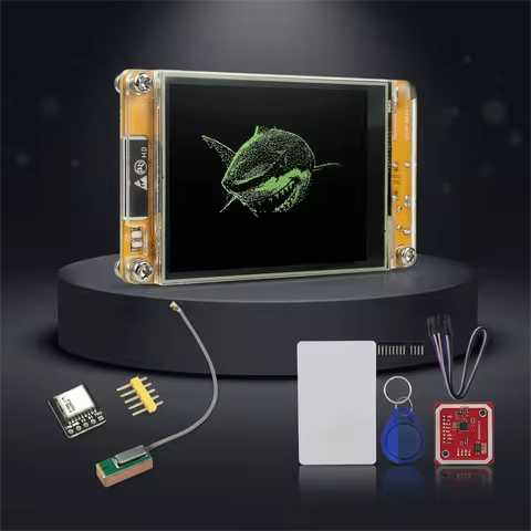 ESP32 Bruce CYD 2432S028 GNSS NFC PN532 ATGM336H Wi-Fi Bluetooth and defensive tools enable network 