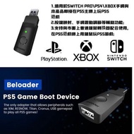 （專業級電競配件）Beloader 鍵盤和滑鼠轉接器,適用於 PS5,轉接器 Connect XIM Apex&XIM Nexus&Cronus Zen 適用於各種官方 PS5 遊戲