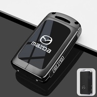 Metal Car Remote Key Case Cover Shell For Mazda 3 Alexa CX30 CX-4 CX5 CX-5 CX8 CX-8 CX-30 CX9 CX-9 P