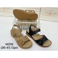 🔥ReadyStock🔥[SIZE 36-41] Flat Wedges Sandal