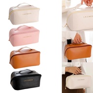 Pillow Cosmetic Bag Accordion Pillow Bag Travel Storage Bag Bag Large Pu Bag Toiletry Capacity W2g0