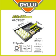DYLLU Cylinder Paint Roller Brush Set 6Pcs DTCB3H62