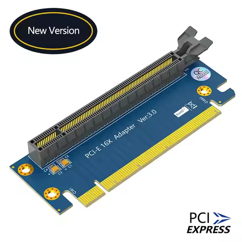 PCIE X16 Riser Card Extender PCI Express 3.0 16X Male to Female 90 Degree Slot Converter for Graphic