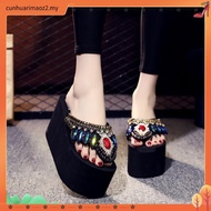 ❤️ 2025  sandal perempuan plus size kasut bata wanita[Super 2000 HTK] Diamond Flip Flops Women's Sum