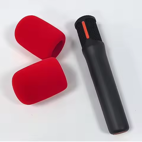 2Pcs Microphone Windproof Cover for JBL PartyBox ON-THE-GO 2 Microphone Sponge Cover Mike Windscreen