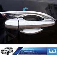 All New Fortuner Outer Handle Cover Elegant Chrome/ Fortuner Accessories