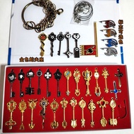 Anime Merchandise COS Fairy Tail Key Set Lucy Zodiac Zodiac Star Spirit Naz Club Props