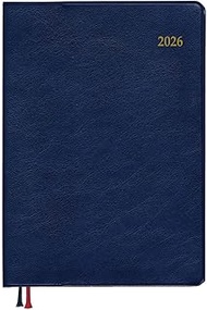 Daigo E2317 2026 Planner, Appointment Weekly Vertical A6, Navy, Begins September 2025