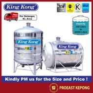 King Kong Stainless Steel Water Tank (300 to 40000 Liters )