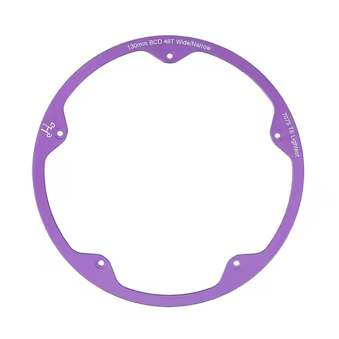 H&H Innovation For Brompton 48T Guard Plate For A/C/P/T Line Ultra Light Aluminum Alloy CNC 26g