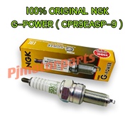 100% ORIGINAL NGK G-POWER (CPR9EAGP-9) RSX150 / RS150 / VARIO 150 / BEAT Fi / MT09 - SPARK PLUG SPAR