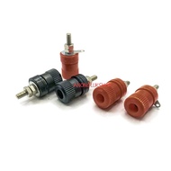 1 Piece Binding Post Plug Model JS-999B 4mm Female Black Red