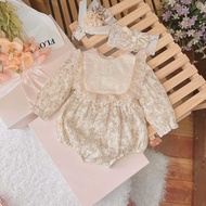 [TẶNG KÈM YẾM VÀ NƠ] BODY XÔ MUSLIN HOẠ TIẾT VINTAGE SIÊU SANG XỊN MIN BOUTIQUE. ĐẦM ĐẦY THÁNG THÔI 