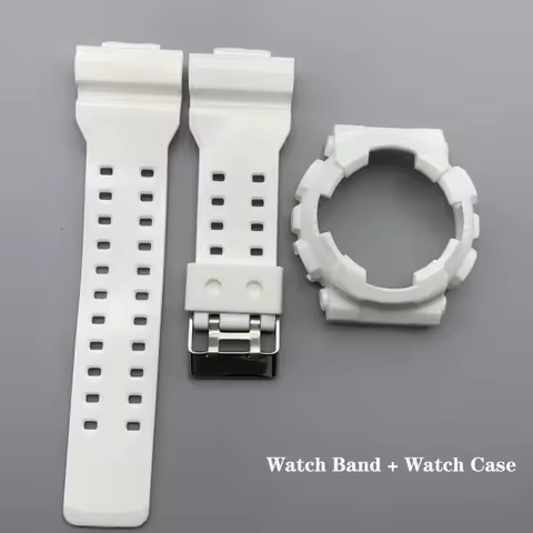 For CASIO GA-100/110 GD-100/110/120 GLS-100 GAX-100 gshock ga100 Silicone watch strap with Watch Cas