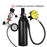 (MEBR) Conversion Adapter for Yoke to 8mm Quick Inflation Connector for Inflator Hose Diver Standard