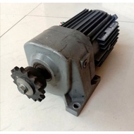 Dinamo motor gearbox 220V 3phase 0.2kw Ratio 1vs80 induction motor Gearbox