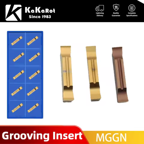 KaKarot MGGN150 MGGN200 MGGN250 MGGN300 MGGN400 MGGN500 JM JV JH Carbide Inserts Blades cnc lathe Gr