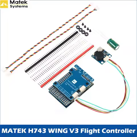 MATEK H743 WING V3 Flight Controller STM32H743VIT6 Dual IMU Baro OSD SD Slot for INAV ArduPilot RC F