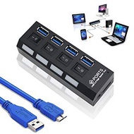 Usb Hub 3.0 4 Port Switch On Off - 4 Port 4 Switch