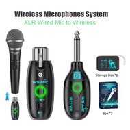 Microphones Transmission System XLR Wired Mic to for Mixer Sound Card Support USB Recording Singing