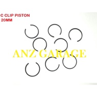 C CLIP FOR PISTON SIZE 20MM SUPERCHARGER 4AGZE B8 CA18 - 8PCS CLIP