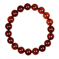 【正佳珠寶】琥珀血珀 頂級高淨體櫻桃血珀 9.8-10.3mm 琥珀血珀