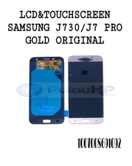 New!! Lcd Touchscreen Samsung J730.J7 Pro Gold Original